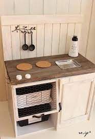 neige 手作りのある暮らしが投稿したフォト limia リミア キッズキッチン ままごとキッチン 手作り インテリア 収納