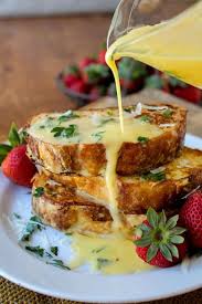 Savory Parmesan French Toast With Hollandaise Sauce Free Recipe Below Recipes Hollandaise Sauce Food Charlatan
