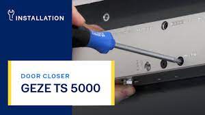 Here's how to install one. Geze Ts 5000 Door Closer Installation And Settings English Youtube