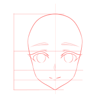 How to draw anime faces, drawi. How To Draw The Head And Face Anime Style Guideline Front View Tutorial Mary Li Art