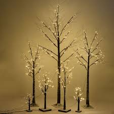 Birch Branches For Sale Create A Winter Spectacle Of Glowing Light With This Decorative Led Snow Tree Glowing With Warm Led Light This Elega Christmas Tree Sale Snow Tree Led Lights