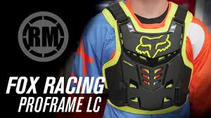 fox racing proframe lc roost deflector riding gear rocky