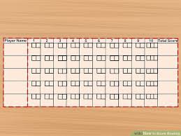 How To Score Bowling 14 Steps With Pictures Wikihow