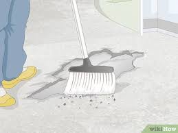 Some signs of foundation issues visible inside the home that may lead to floor repair are sloping, warped, or bouncing floors. How To Repair A Concrete Floor 13 Steps With Pictures Wikihow