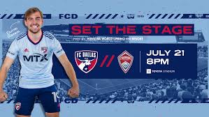 The rapids are entering this match dangerously shorthanded. Set The Stage Fc Dallas Vs Colorado Rapids 7 21 21 Fc Dallas