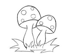 Mushrooms Fensterbilder Herbst Vorlagen Ausmalbilder Vorlagen