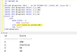 Sql Server Error Msg 245 Conversion Failed When Converting The Varchar Value Inactive To Data Type Int Sql Authority With Pinal Dave