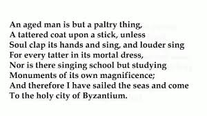 Sailing To Byzantium By W B Yeats Read By Tom O Bedlam Poems Quotes Reading