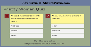 We've got 11 questions—how many will you get right? Pretty Woman Quiz