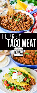 Prep and serve in 40 minutes. Ground Turkey Tacos Easy Family Recipes
