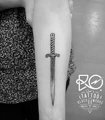 If the teardrop is just an outline, it can symbolize an attempted murder. 50 Sword Tattoo Ideas Cuded