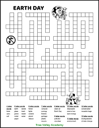If we look at the first 3 digit number going down, we know that it has to have a number 4 in the middle. Printable Earth Day Fill In Word Puzzle For Kids Tree Valley Academy