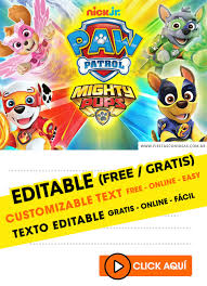 We would like to show you a description here but the site won't allow us. 25 Free Paw Patrol Birthday Invitations For Edit Customize Print Or Send Via Whatsapp Fiestas Con Ideas