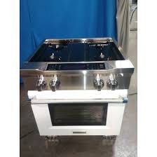 4.1 cu. ft. 30 4 burner dual fuel