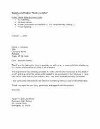 Valid Sample Thank You Letters After Job Shadow You Can Download For Full Letter Resume Templat Business Letter Format Cover Letter For Resume Job Cover Letter