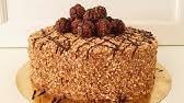 Die restlichen rocher in eine schüssel geben und zerkleinern. Rocher Torte Ohne Backen Mit Nur 8 Zutaten I No Bake Kuchen Youtube