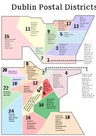 Map Of Dublin Postcodes Where To Live In Dublin? All You Need To Know About Dublin's Districts –  Yes Ireland