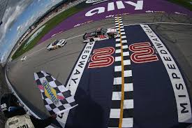 All of my search term words. Nascar Michigan Truck Race Results Austin Hill Win Helps Matt Crafton Clinch Final Playoff Spot