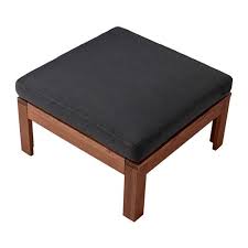 Applaro Table Stool Section Outdoor Brown Stained Brown Ikea Table Stool Ikea Stool Cushion