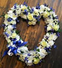 Blue Open Heart In Londonderry Nh Harrington Flowers