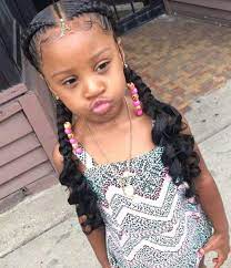 Pin By Rynishia Lewis On Myleah S Hair Lil Girl Hairstyles Black Kids Hairstyles Girls Hairstyles Braids