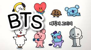 Bt21 bts 방탄소년단 배경화면/잠금화면 공유합니다. Bt21ìºë¦­í„° ê·¸ë¦¬ê¸° Bts Bt21 How To Draw Youtube
