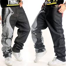 Compre Graffiti Print Trousers Men Fashion Hiphop Baggy Jeans Straight Plus Size Loose Denim Trouser Hiphop Pants Popular Pantalones Plus Size Fat Jeans Barato Frete Gratis Avaliacoes Reais Com Fotos Joom