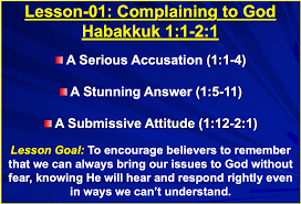 Lesson 01 Complaining To God Habakkuk 1 2 Majoringintheminors Workmanapproved Biblestudy Minorprophets Podcast Knowing God God Bible Teachings