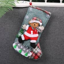 They are filled with 14 pieces of nostalgic candy so they are perfect for kids as well as a christmas stocking for adults. Home Furniture Diy Christmas Xmas Tree Hanging Party Tree Decor Santa Stocking Sock Gift Candy Bags Christmas Decorations Trees