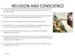 Religion And Conscience To Understand The Religious Interpretations Of Conscience Lesson Ppt Download