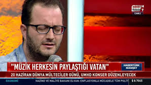 Başkan yardımcımız Süleyman Kurt ve Konser sanatçılarımız Habertürk'te