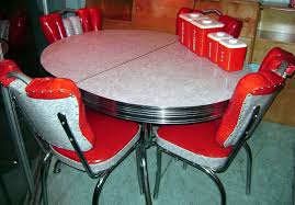 Vintage Chrome Dinette Sets Woodysantiques Com Retro Kitchen Tables Vintage Kitchen Table Retro Dining Table