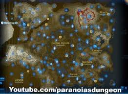 Full Hyrule Map With All 120 Shrine Locations Imgur In 2020 Breath Of The Wild Zelda Breath Of Wild Zelda Breath
