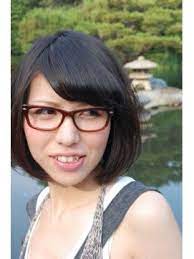 メガネ女子に似合うショート ボブの髪型集 ヘアスタイル ミディアム naver まとめ square glass fashion rectangle glass