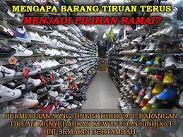 Kesan daripada kegiatan cetak rompak ini antara lainnya akan menyebabkan ekonomi negara merosot. Mengapa Barang Tiruan Terus Menjadi Pilihan Ramai Seribu Ombak