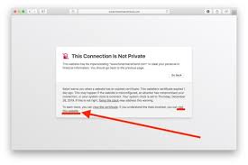 Enter your username and password How To Fix Safari This Connection Is Not Private Warnings Osxdaily