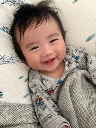 Two months of tiny miracles 🍼 Love u Ryu-chan ❤️ 👶🏻🎂 🐶 @instagram  #babyboy #japanlife🇯🇵 #trend #2monthold