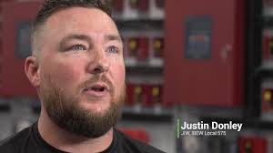 Justin Donley with IBEW 575 @ibew_575 shares how life has changed since he  joined IBEW with much better wages and benefits that are allowing him to  have a better life for his family, including home ...