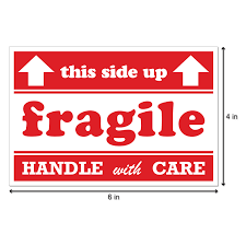 Maybe you would like to learn more about one of these? Fragile This Side Up Stickers With Arrows 6 X 4 Inch 300 Stickers Per Roll Red For Shipping Mailing Walmart Com Walmart Com