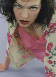 ANNA MOLINARI 1996 Floral Wool Sweater (XS)