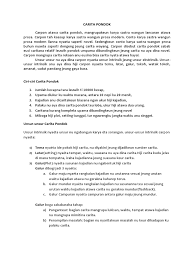 Contoh carpon beserta unsur intrinsiknya carita ti hiji makam ku: Unsur Unsur Carita Pondok Perangkat Sekolah