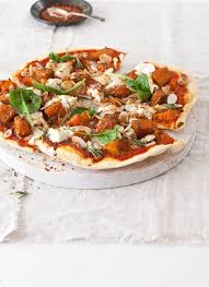 roasted pumpkin goat s cheese rosemary and toasted almond pizza roast pumpkin pumpkin pizza pumpkin recipes