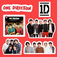One Direction Sticker Pack Etsy In 2021 Stickers Packs One Direction Print Stickers
