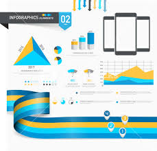 Set Of Creative Business Infographics Elements Including