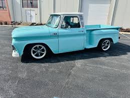 Image result for Light Blue 1965 Chevy Truck
