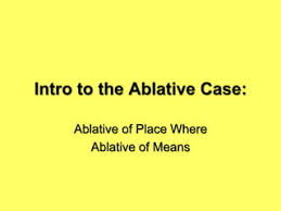 نتیجه جستجوی لغت [ablative] در گوگل