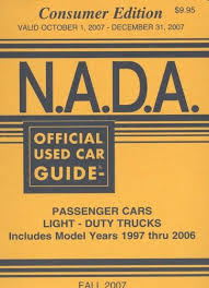 Bluebook value is a price point determined to be the market value of a many people and companies use the bluebook value to establish the price of a vehicle for sale. N A D A Official Used Car Guide Passenger Trucks Light Duty Trucks Nada Official Used Car Guide Consumer Edition National Automobile Dealers Association 9781881406624 Amazon Com Books