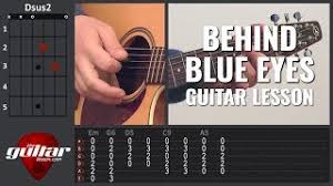 Behind Blue Eyes Guitar Lesson Limp Bizkit Tabs Chords Youtube