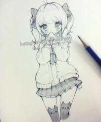 Hiya I Hope You All Had A Great Weekend And Start To The Week V Some May Have Noticed I Stopped Using Mechanical P Anime Sketch Anime Chibi Cute Drawings