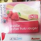 Bâtonnet Glacé Vanille Sorbet Fruits Rouges
